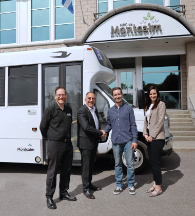 La MRC de Montcalm confie son service de transport collectif et adapté à un nouveau transporteur