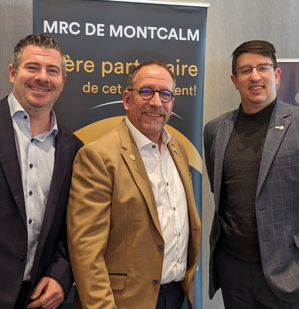 La vision économique de la MRC de Montcalm présentée lors du dîner-conférence du préfet, monsieur Patrick Massé
