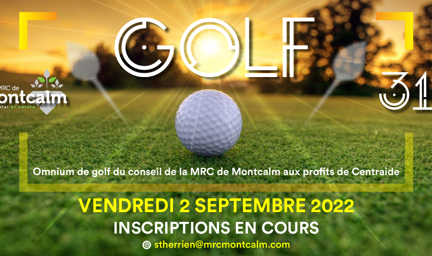 31e omnium de golf du conseil de la MRC de Montcalm