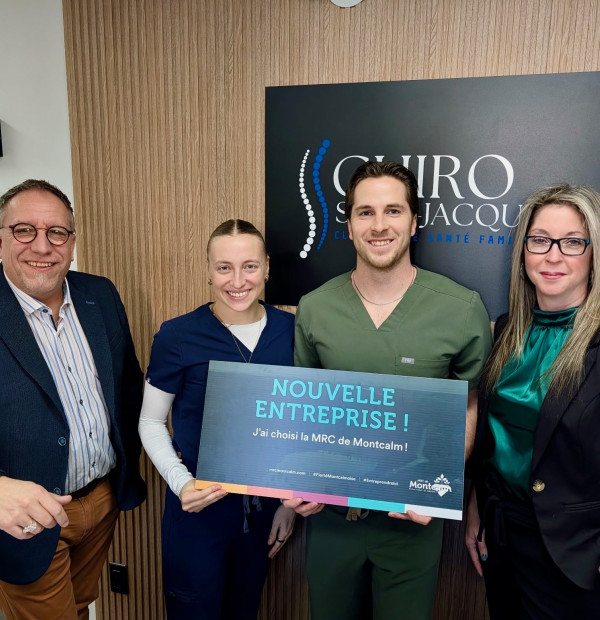 Chiro Saint-Jacques reçoit un appui de 10 000 $ grâce aux fonds nouvel entrepreneur