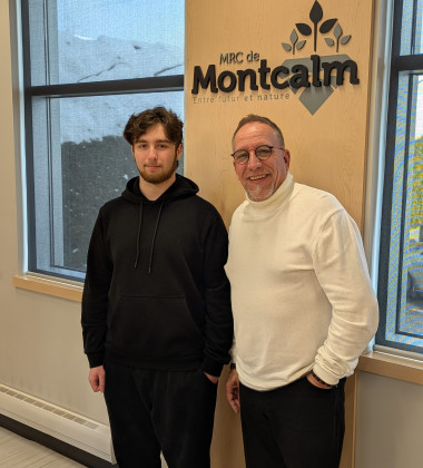 La MRC de Montcalm accueille un finissant pour un stage d'observation