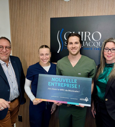 Chiro Saint-Jacques reçoit un appui de 10 000 $ grâce aux fonds nouvel entrepreneur