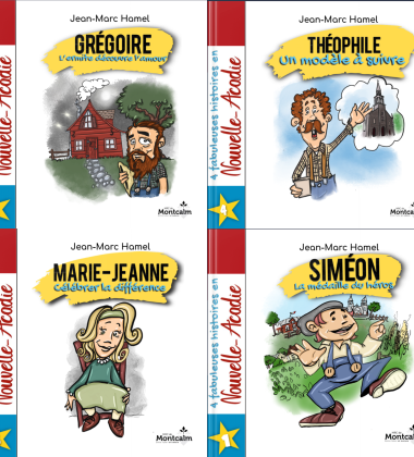 Quatre livres numériques jeunesse pour faire découvrir l’histoire de la Nouvelle-Acadie autrement