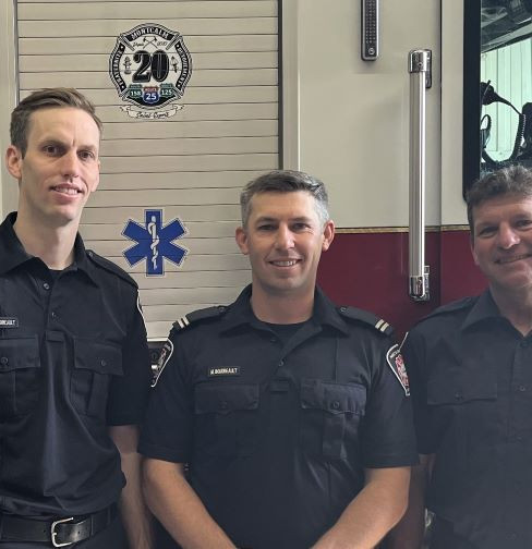 Une jeune vie sauvée grâce à l’intervention sans failles des pompiers de la MRC de Montcalm!