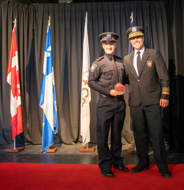Une première soirée de reconnaissance pour les pompiers et pompières de la MRC de Montcalm !